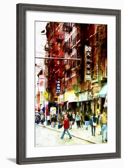 NYC Chinatown-Philippe Hugonnard-Framed Giclee Print