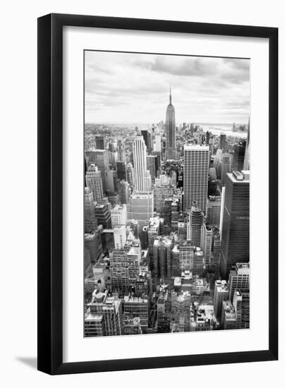 NYC Downtown-Nina Papiorek-Framed Giclee Print