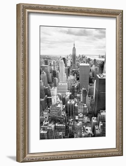 NYC Downtown-Nina Papiorek-Framed Giclee Print