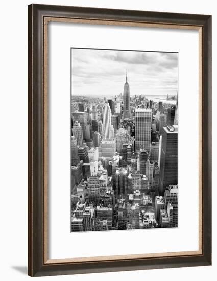 NYC Downtown-Nina Papiorek-Framed Giclee Print