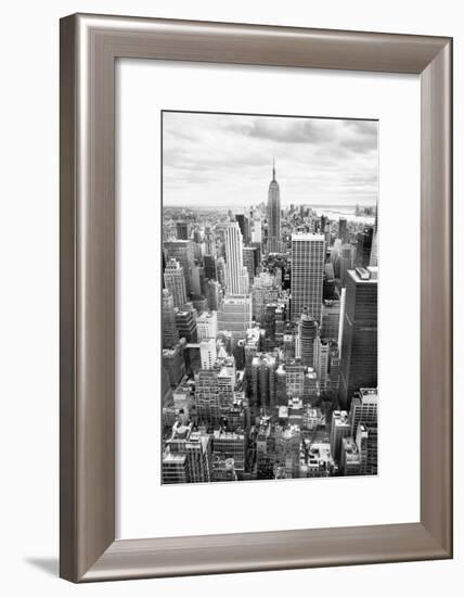 NYC Downtown-Nina Papiorek-Framed Giclee Print