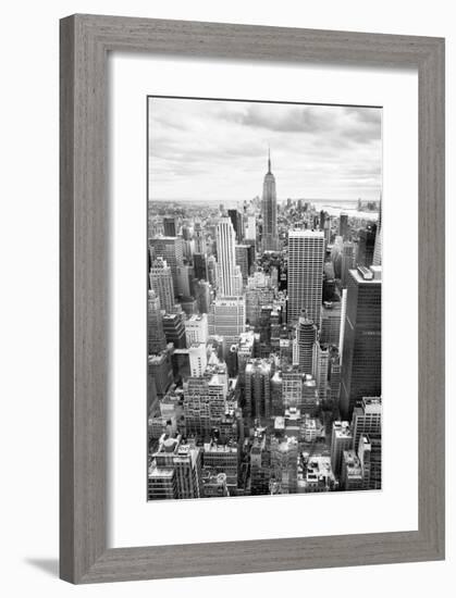 NYC Downtown-Nina Papiorek-Framed Giclee Print