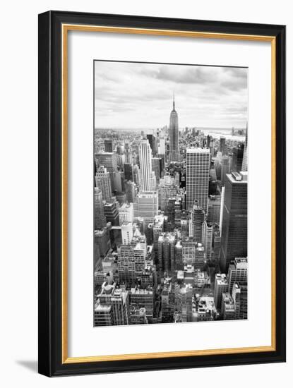 NYC Downtown-Nina Papiorek-Framed Giclee Print