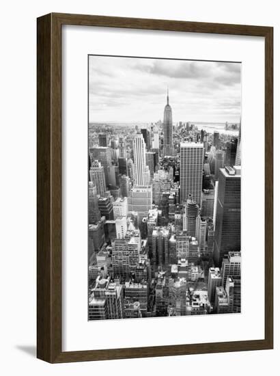 NYC Downtown-Nina Papiorek-Framed Giclee Print