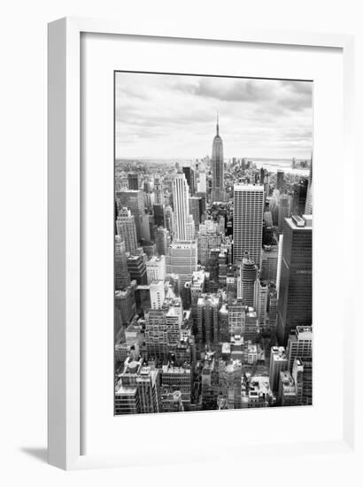 NYC Downtown-Nina Papiorek-Framed Giclee Print