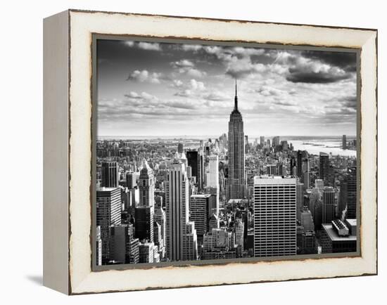 NYC Downtown-Nina Papiorek-Framed Premier Image Canvas