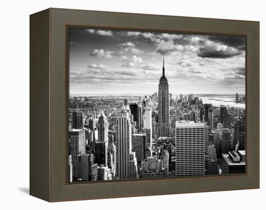 NYC Downtown-Nina Papiorek-Framed Premier Image Canvas