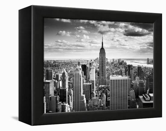 NYC Downtown-Nina Papiorek-Framed Premier Image Canvas