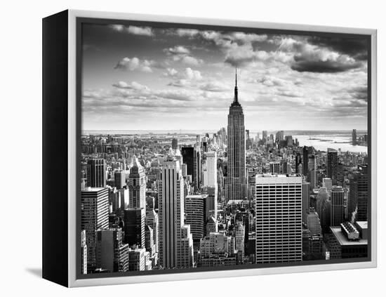 NYC Downtown-Nina Papiorek-Framed Premier Image Canvas