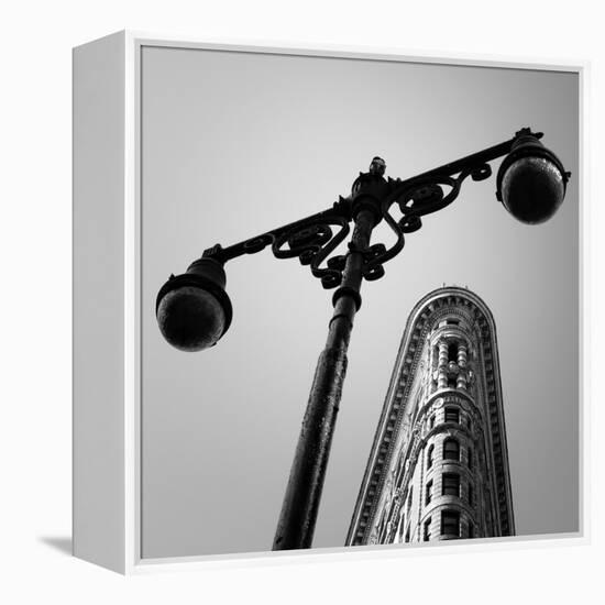 NYC Flat Iron-Nina Papiorek-Framed Premier Image Canvas