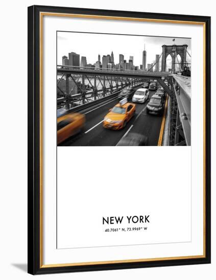 NYC Focus - Journey-David Warren-Framed Art Print