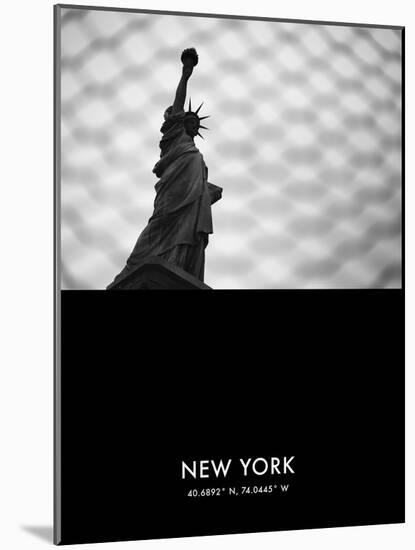 NYC Focus - Liberty-David Warren-Mounted Giclee Print