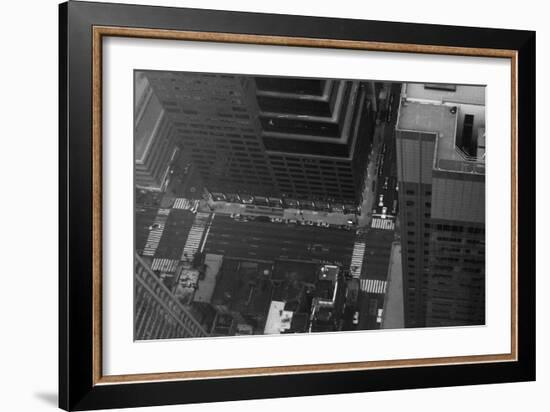 Nyc From The Top-NaxArt-Framed Art Print