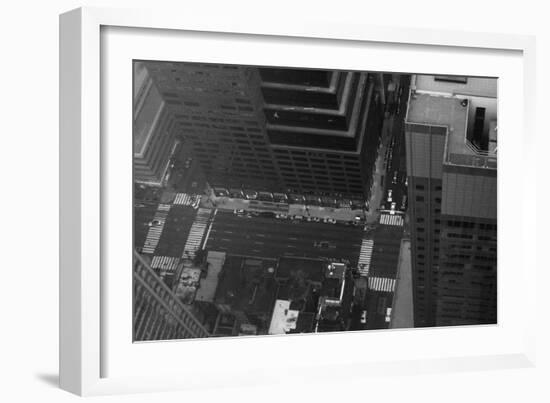 Nyc From The Top-NaxArt-Framed Art Print