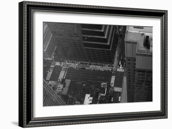 Nyc From The Top-NaxArt-Framed Art Print