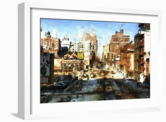 NYC Garment District-Philippe Hugonnard-Framed Giclee Print