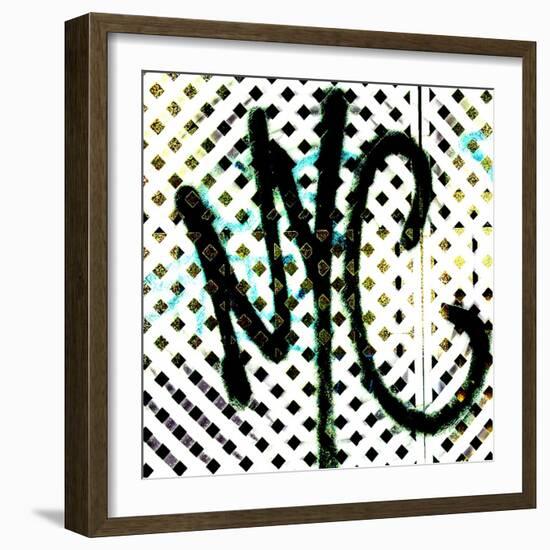 NYC Graffiti, New York-Tosh-Framed Art Print