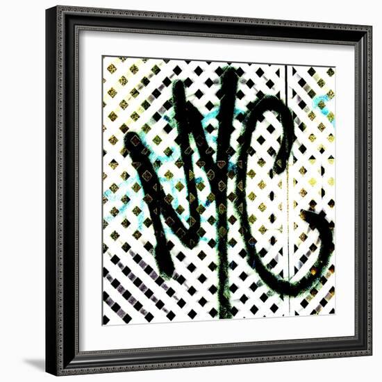 NYC Graffiti, New York-Tosh-Framed Art Print