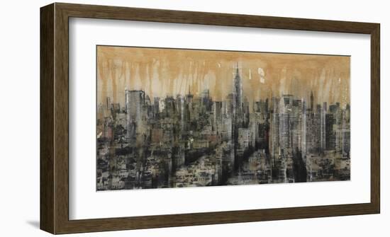 NYC I-Dario Moschetta-Framed Art Print