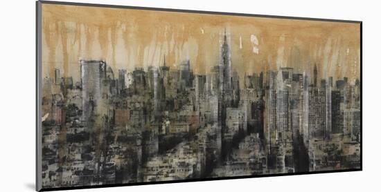 NYC I-Dario Moschetta-Mounted Art Print