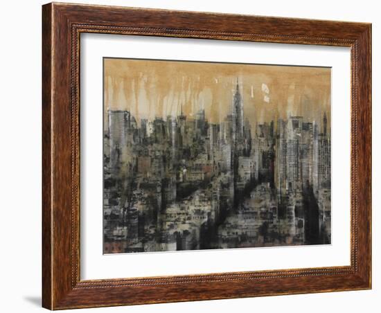 NYC II-Dario Moschetta-Framed Art Print