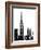 NYC in Pure B&W XVIII-Jeff Pica-Framed Art Print