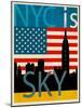 NYC Is Skyscrapers-Joost Hogervorst-Mounted Art Print