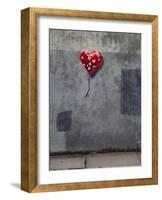 NYC Love-Banksy-Framed Giclee Print