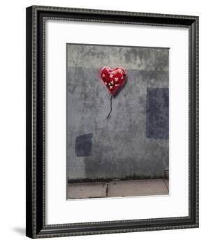 NYC Love-Banksy-Framed Giclee Print