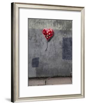 NYC Love-Banksy-Framed Giclee Print