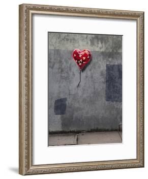 NYC Love-Banksy-Framed Giclee Print