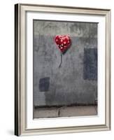 NYC Love-Banksy-Framed Giclee Print