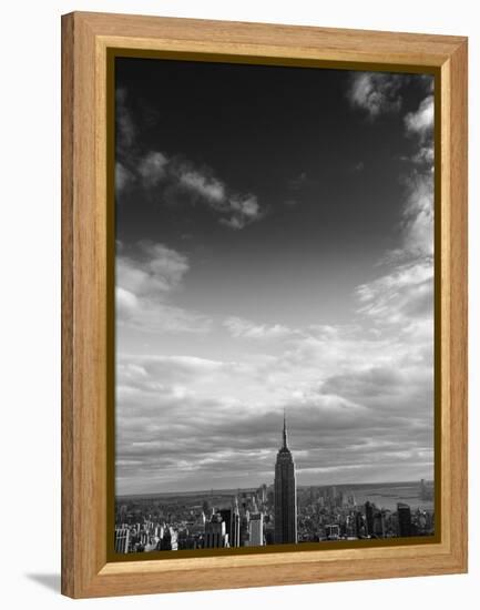 NYC Manhattan Sky-Nina Papiorek-Framed Premier Image Canvas