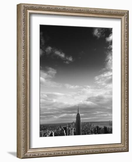 NYC Manhattan Sky-Nina Papiorek-Framed Photographic Print