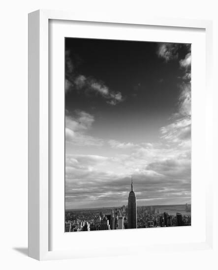 NYC Manhattan Sky-Nina Papiorek-Framed Photographic Print