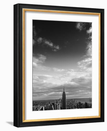 NYC Manhattan Sky-Nina Papiorek-Framed Photographic Print
