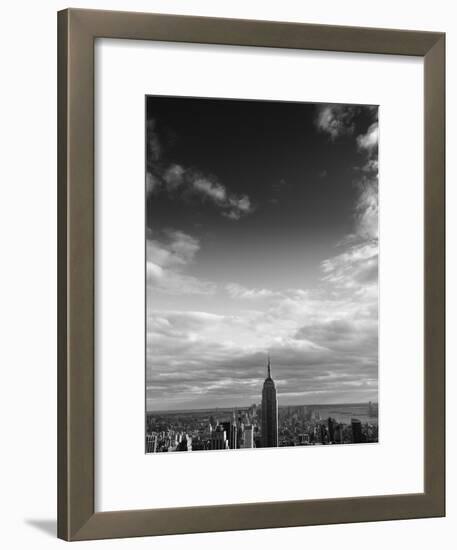 NYC Manhattan Sky-Nina Papiorek-Framed Photographic Print