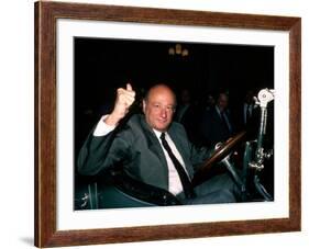 NYC Mayor Ed Koch-David Mcgough-Framed Premium Photographic Print
