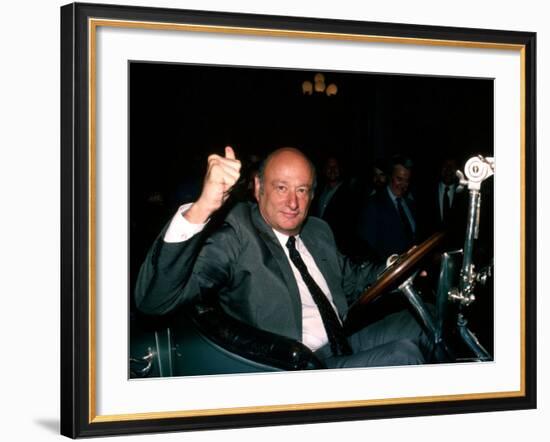 NYC Mayor Ed Koch-David Mcgough-Framed Premium Photographic Print