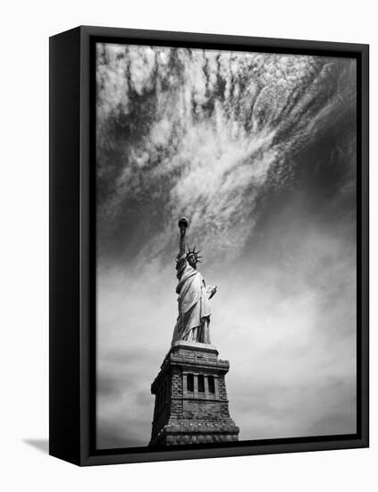 NYC Miss Liberty-Nina Papiorek-Framed Premier Image Canvas