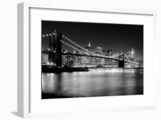 NYC Nights-Nina Papiorek-Framed Giclee Print