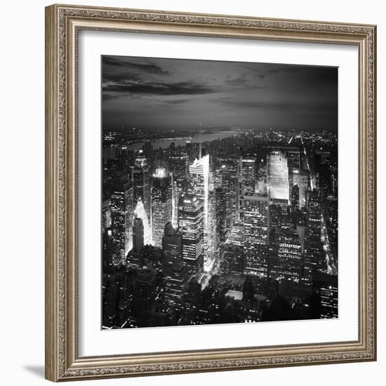 NYC Nights-Nina Papiorek-Framed Photographic Print