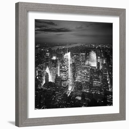 NYC Nights-Nina Papiorek-Framed Photographic Print