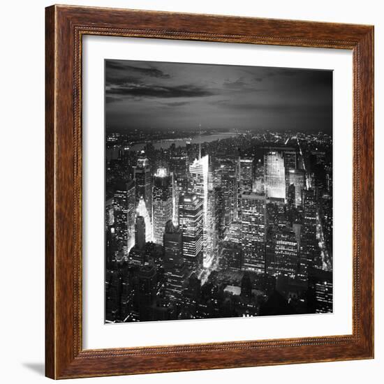 NYC Nights-Nina Papiorek-Framed Photographic Print