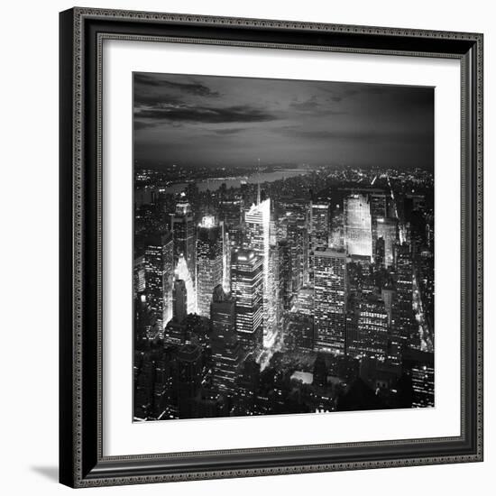 NYC Nights-Nina Papiorek-Framed Photographic Print