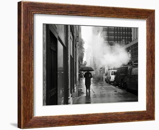 NYC Rain-Nina Papiorek-Framed Photographic Print