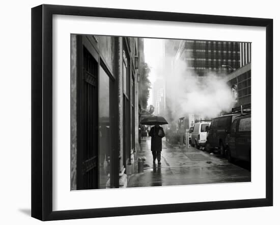 NYC Rain-Nina Papiorek-Framed Photographic Print