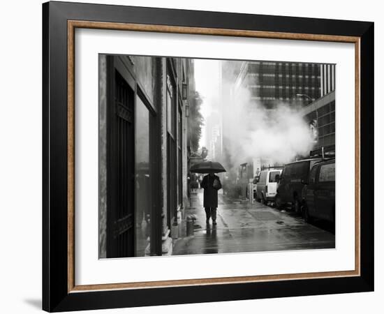 NYC Rain-Nina Papiorek-Framed Photographic Print