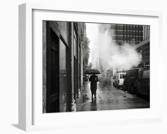 NYC Rain-Nina Papiorek-Framed Photographic Print