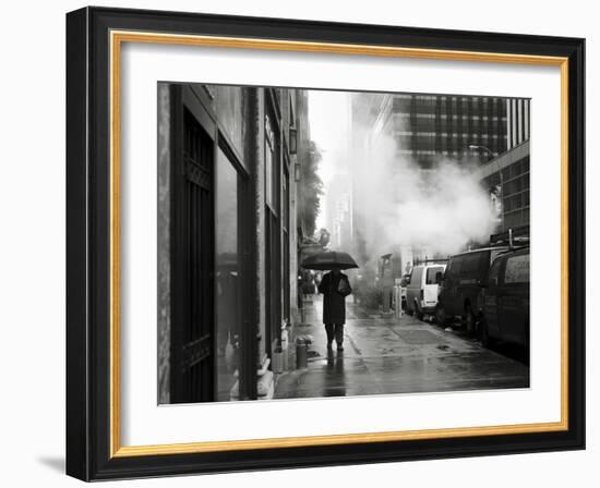 NYC Rain-Nina Papiorek-Framed Photographic Print